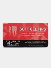 Гелевые типсы SOFT GEL TIPS (440 шт)