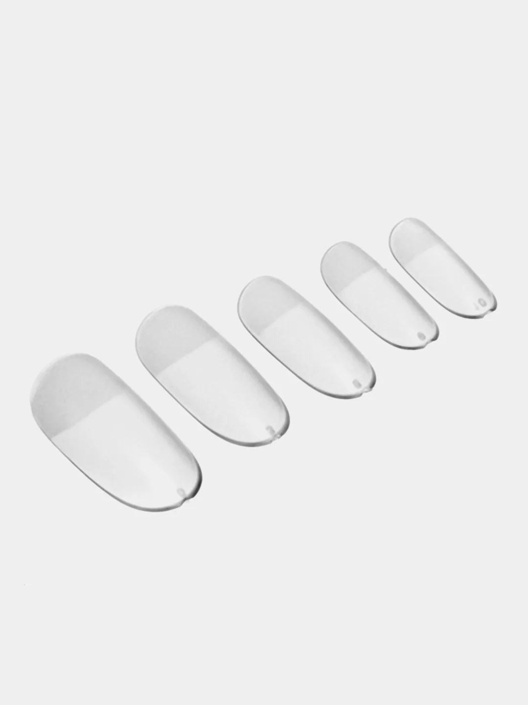 Багровый гелевые типсы SOFT GEL TIPS (440 шт)