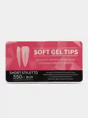 Фуксия гелевые типсы SOFT GEL TIPS (440 шт)