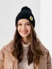 Черный шапка женская