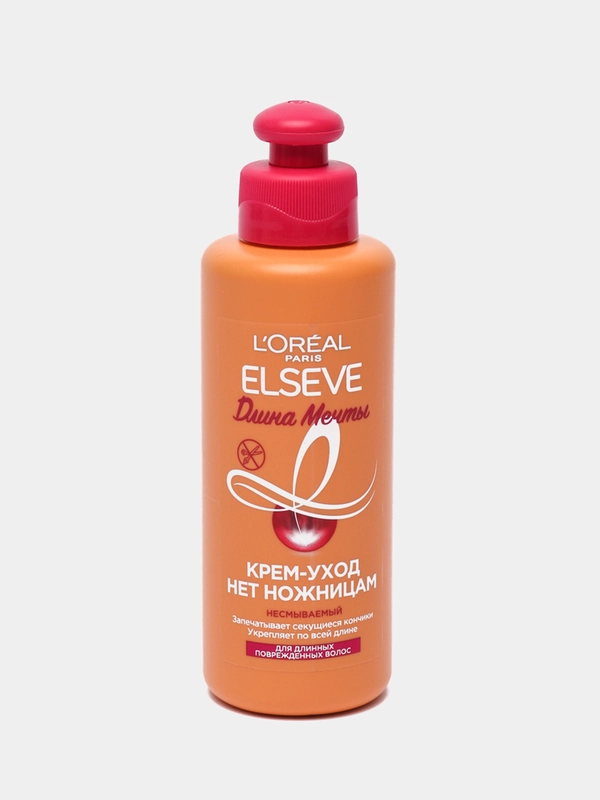 Крем-уход "Нет ножницам, длина мечты", несмываемый, 200 мл, LOreal Paris