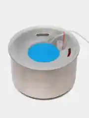 Автопоилка круглая, металлическая, для кошек и собак