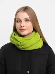 Лайм шарф-снуд женский "Миретта"
