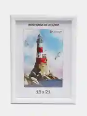 Прозрачный фоторамка со стеклом, 15 х 21 см, А5, пластиковая