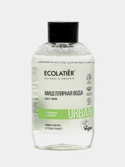 Ecolatier Urban Мицеллярная вода для снятия макияжа Чай матча и бамбук  400 мл