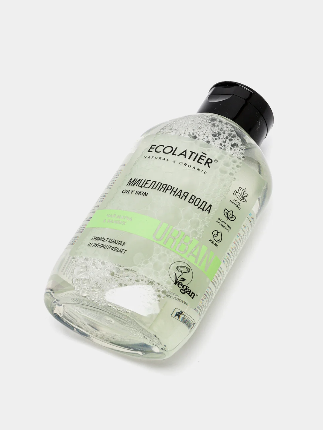 Ecolatier Urban Мицеллярная вода для снятия макияжа Чай матча и бамбук  400 мл