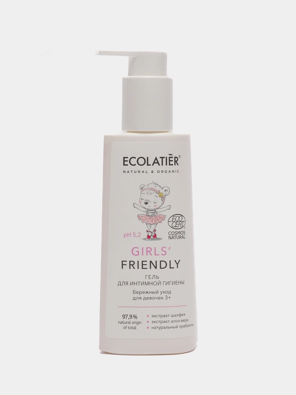 Гель для интимной гигиены Girls Friendly 3+ Ecolatier, 150 мл