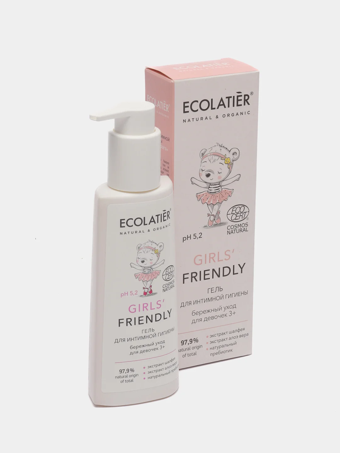 Гель для интимной гигиены Girls Friendly 3+ Ecolatier, 150 мл