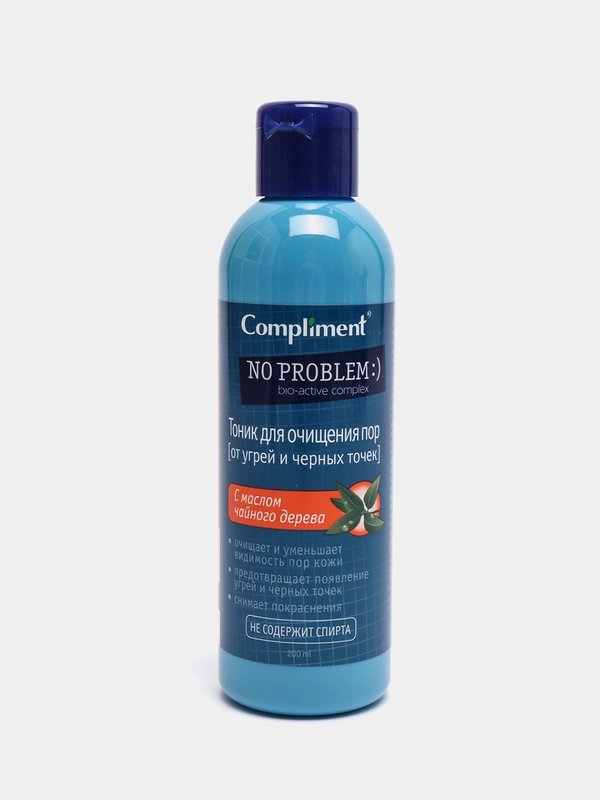 Compliment No problem тоник для очищения пор с маслом чайного дерева, 200 мл