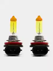 Лампа автомобильная галогенная SVS Yellow H1, H3, H4, H7, H8, H11, H27, HB3, HB4, H15, H16 + W5W
