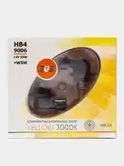 Лампа автомобильная галогенная SVS Yellow H1, H3, H4, H7, H8, H11, H27, HB3, HB4, H15, H16 + W5W