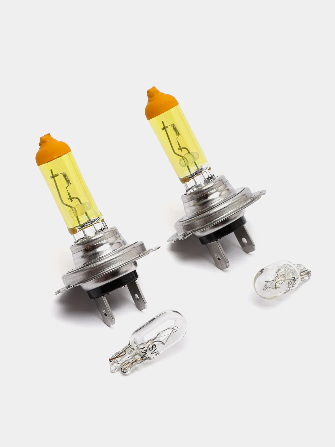 Лампа автомобильная галогенная SVS Yellow H1, H3, H4, H7, H8, H11, H27, HB3, HB4, H15, H16 + W5W