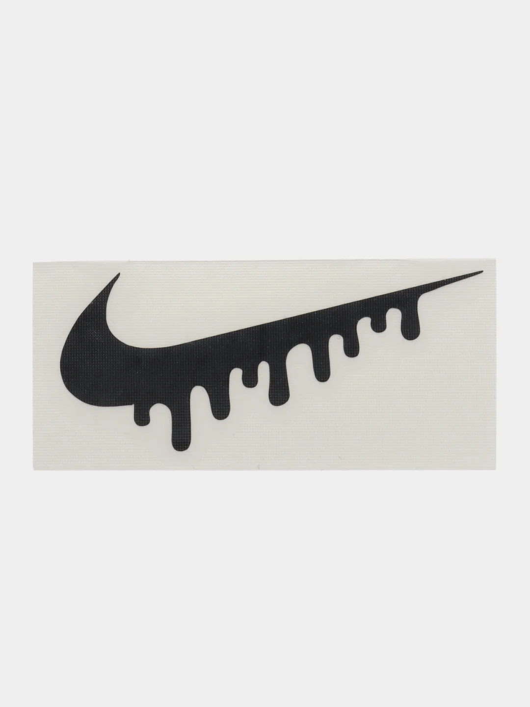 Черный голографическая наклейка без фона с логотипом Nike