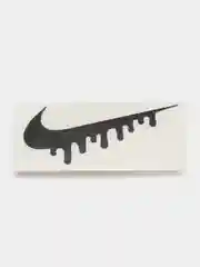 Черный голографическая наклейка без фона с логотипом Nike