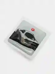 Серебряный 3d наклейки на телефон с тачками "JDM" drift, объёмные стикеры на телефон с машинками