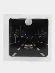 Индиго 3d наклейки на телефон с тачками "JDM" drift, объёмные стикеры на телефон с машинками
