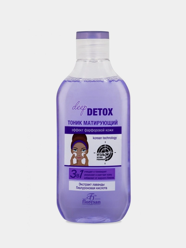 Флоресан DEEP DETOX Тоник матирующий 300 мл