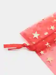 Вишнёвый мешочки новогодние подарочные, пакеты на Новый год для конфет