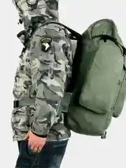 Золотистый хаки рюкзак туристический, тактический, 80 л