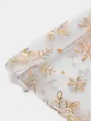 Белый мешочки новогодние подарочные, пакеты на Новый год для конфет