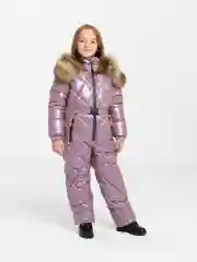 Детский зимний комбинезон для девочек