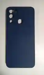 Синий меланж чехол с защитой камеры для Infinix HOT 12I
