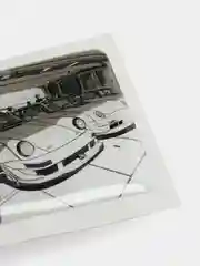 Салатовый 3d наклейки на телефон с тачками "JDM" drift, объёмные стикеры на телефон с машинками