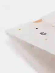 Горчичный мешочки новогодние подарочные, пакеты на Новый год для конфет