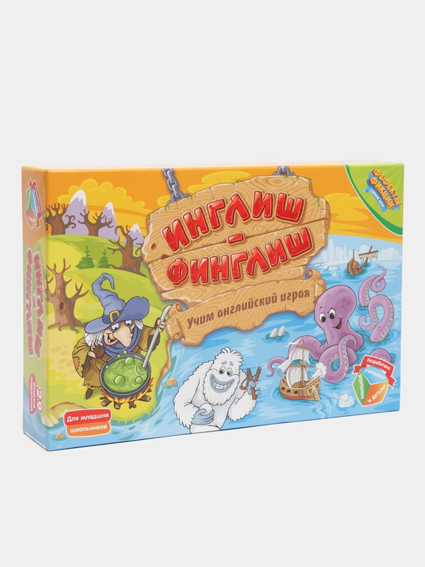 Развивающая игра "Инглиш-финглиш" (серия "Фефекты фикции")