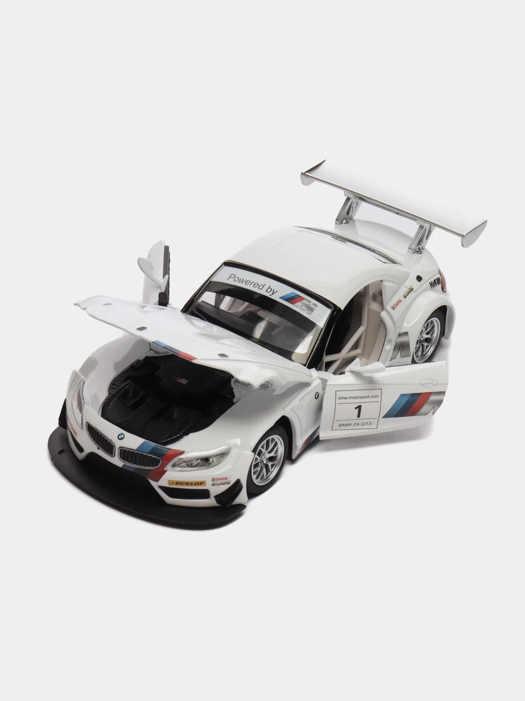 Машинка металлическая 1:24 BMW Z4 GT3  24,5 сантиметра