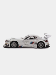 Машинка металлическая 1:24 BMW Z4 GT3  24,5 сантиметра