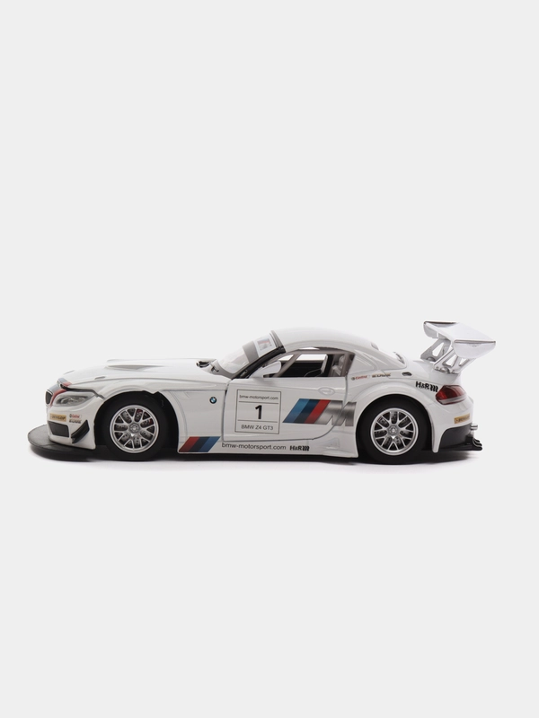 Машинка металлическая 1:24 BMW Z4 GT3  24,5 сантиметра