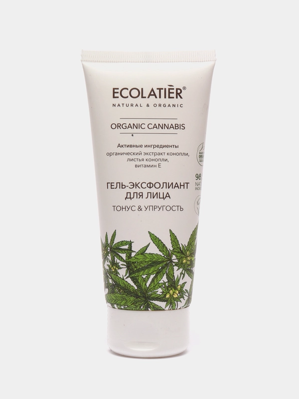 Ecolatier Гель-Эксфолиант для лица Organic Cannabis 100 мл