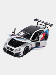 Машинка металлическая, 1:24, BMW M6 GT3 24,5 сантиметра