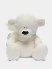 Белый мишка тедди