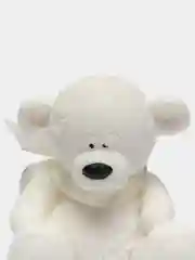 Белый мишка тедди