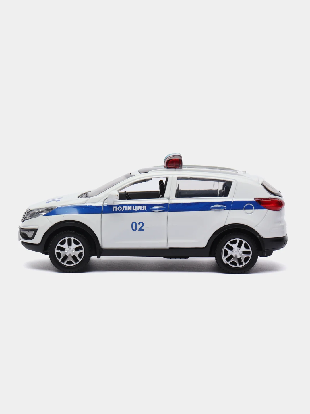 ТМ "Автопанорама" Машинка металлическая 1:39 KIA SPORTAGE R Полиция 17,5 см, JB1251479