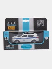 ТМ "Автопанорама" Машинка металлическая 1:39 KIA SPORTAGE R Полиция 17,5 см, JB1251479