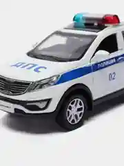 ТМ "Автопанорама" Машинка металлическая 1:39 KIA SPORTAGE R Полиция 17,5 см, JB1251479