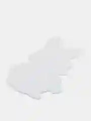 Розовый наклейка на окно новогодняя, силиконовая