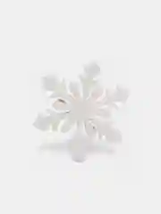 Белый снежинки 3 см