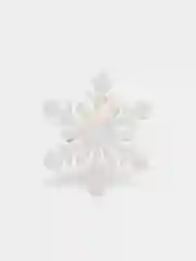 Белый снежинки 3 см
