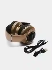 Золотой беспроводные блютуз наушники Avimax Max103