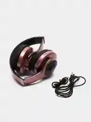 Розовый беспроводные блютуз наушники Avimax Max103