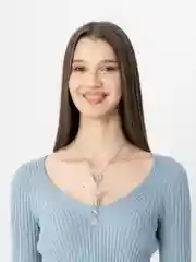 Цепочка на шею, с бабочками