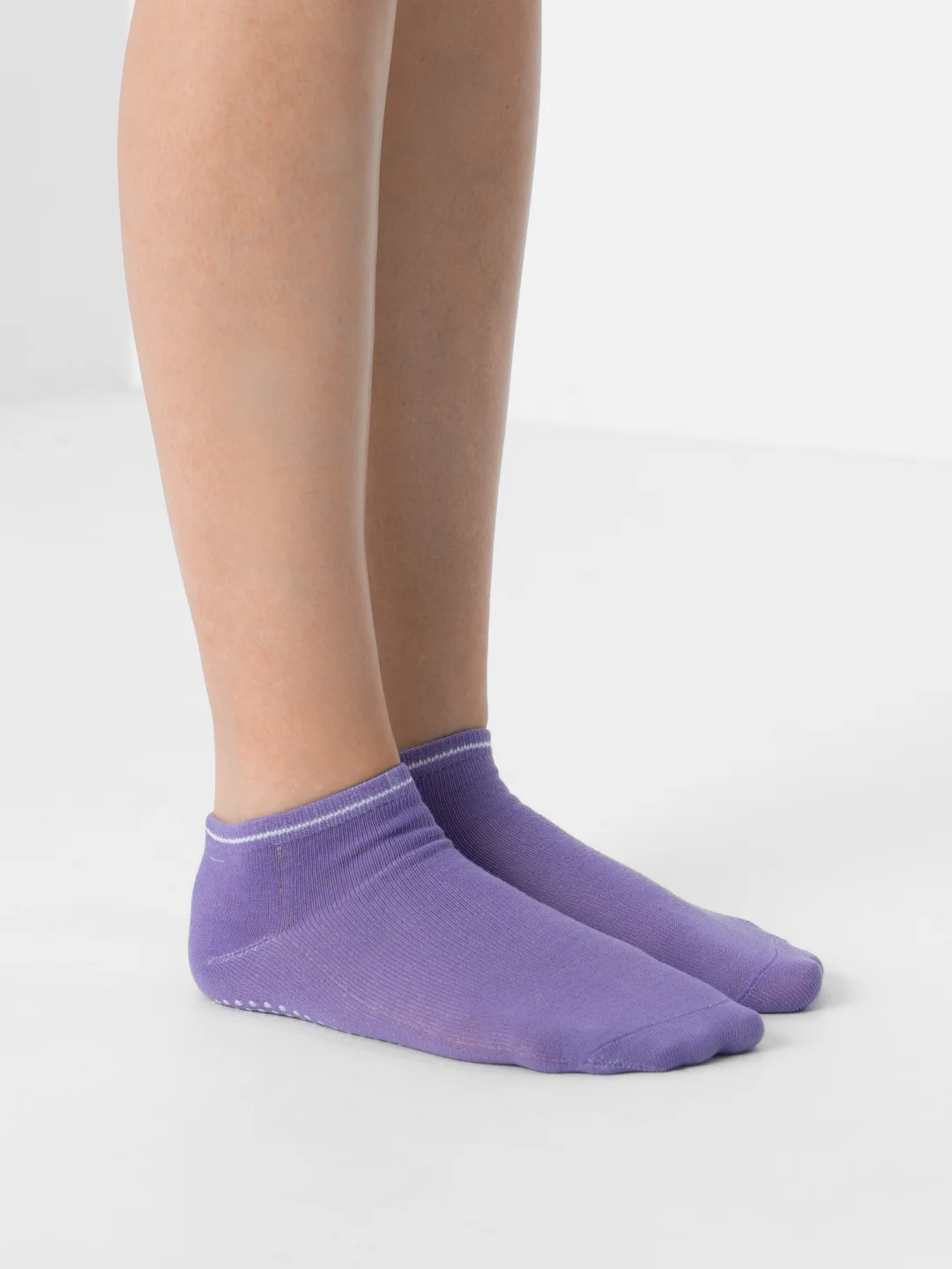 Синий носки антискользящие для йоги, пилатеса Non slip спортивные