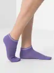 Синий носки антискользящие для йоги, пилатеса Non slip спортивные