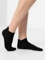 Черный носки женские, короткие, однотонные