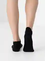 Черный носки женские, короткие, однотонные