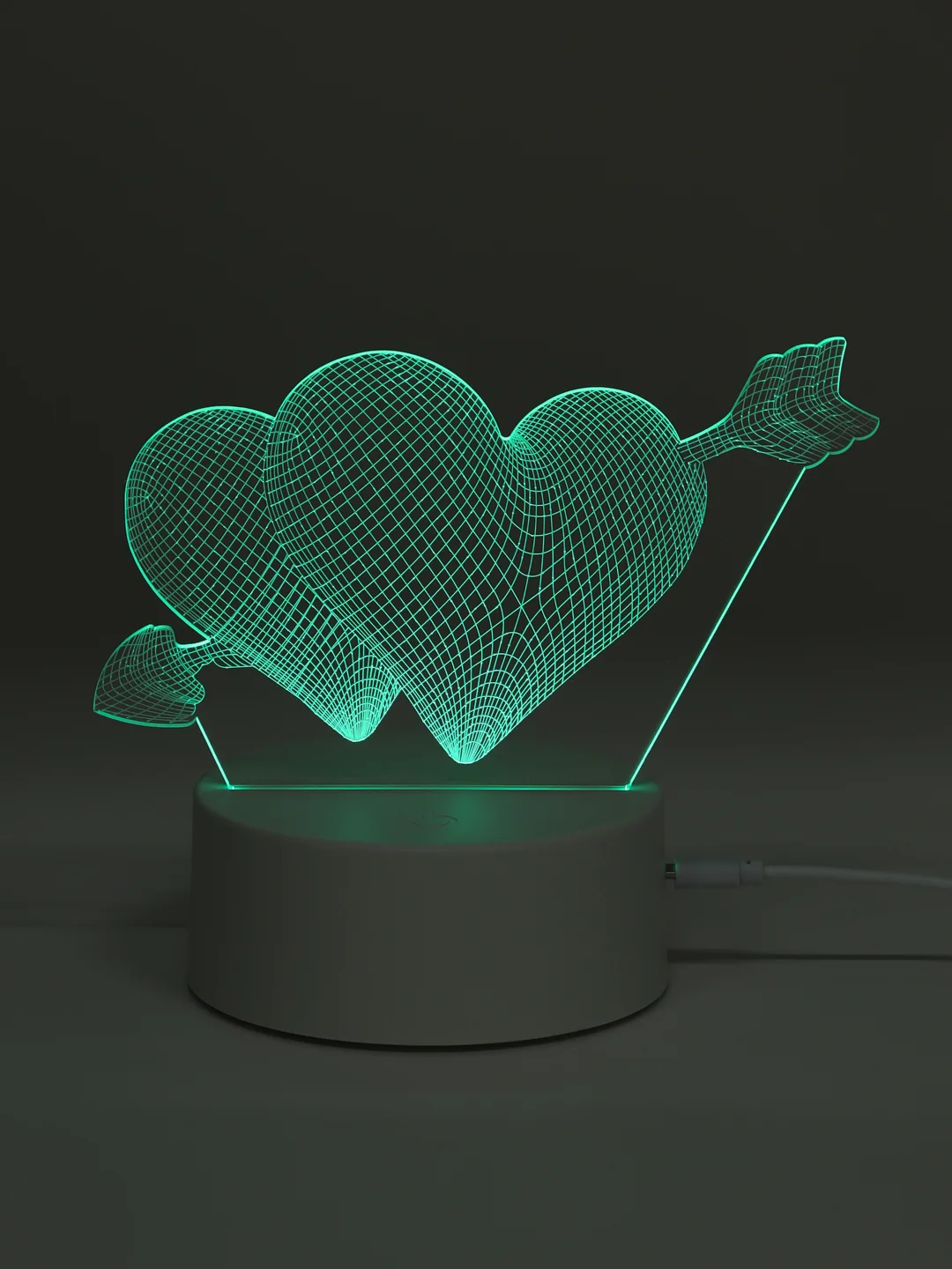 Лимонный светильник-ночник 3D, светодиодный, с пультом, цветной, RGB